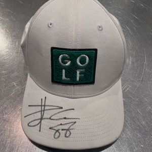 Travis kelce signed adidas golf hat